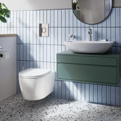 START ROUND CERAMIC VÆGHÆNGT TOILET|Grohe
