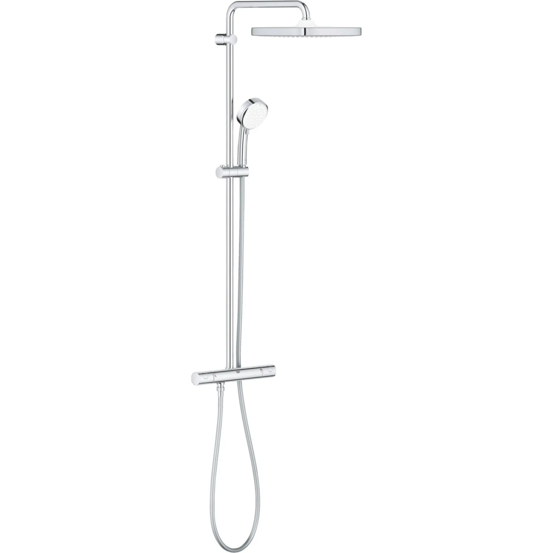 TEMPTESTA 250 CUBE BRUSESYSTEM KROM|Grohe Best