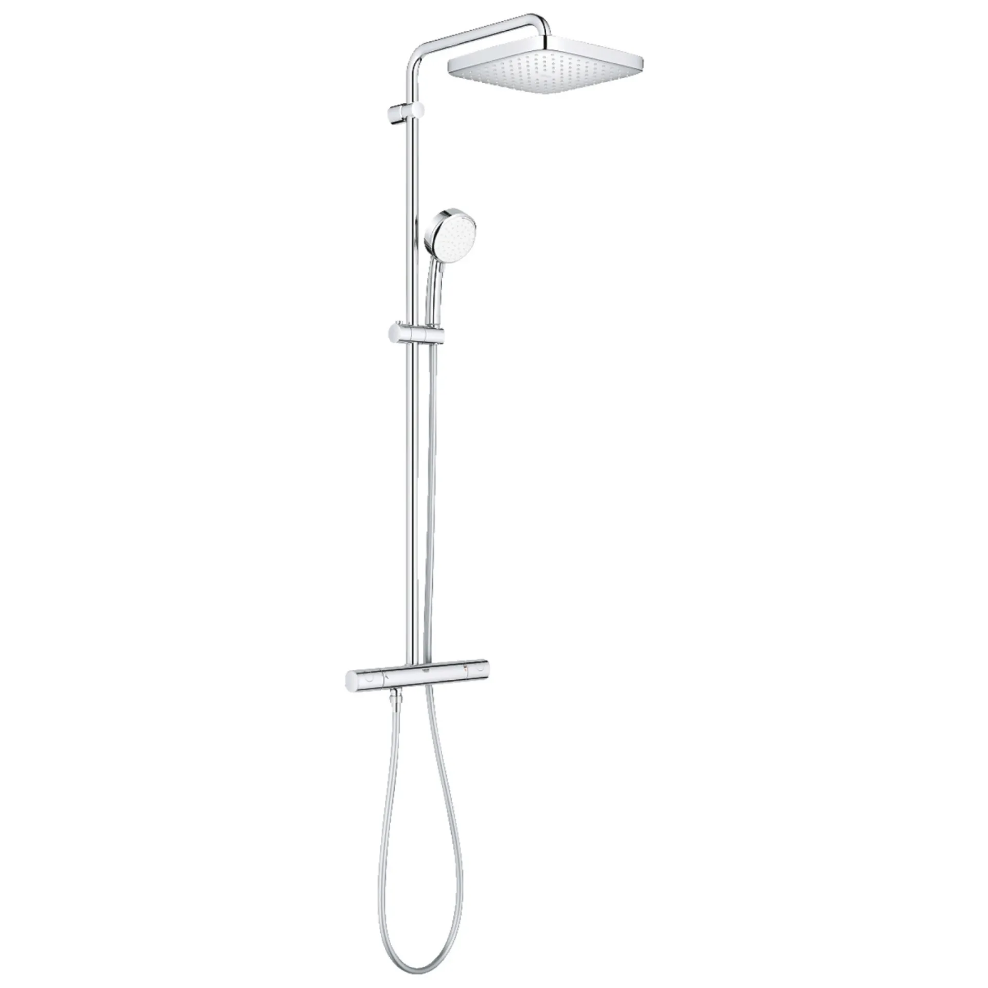 TEMPTESTA 250 CUBE BRUSESYSTEM KROM|Grohe Best