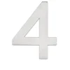 4 HUSNUMMER RUSTFRI|Habo New