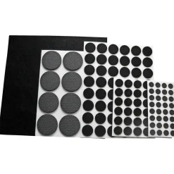 ASSORTERET FILTPUDESÆT SORT 200X160X2 MM 125 STK|Home>it Best