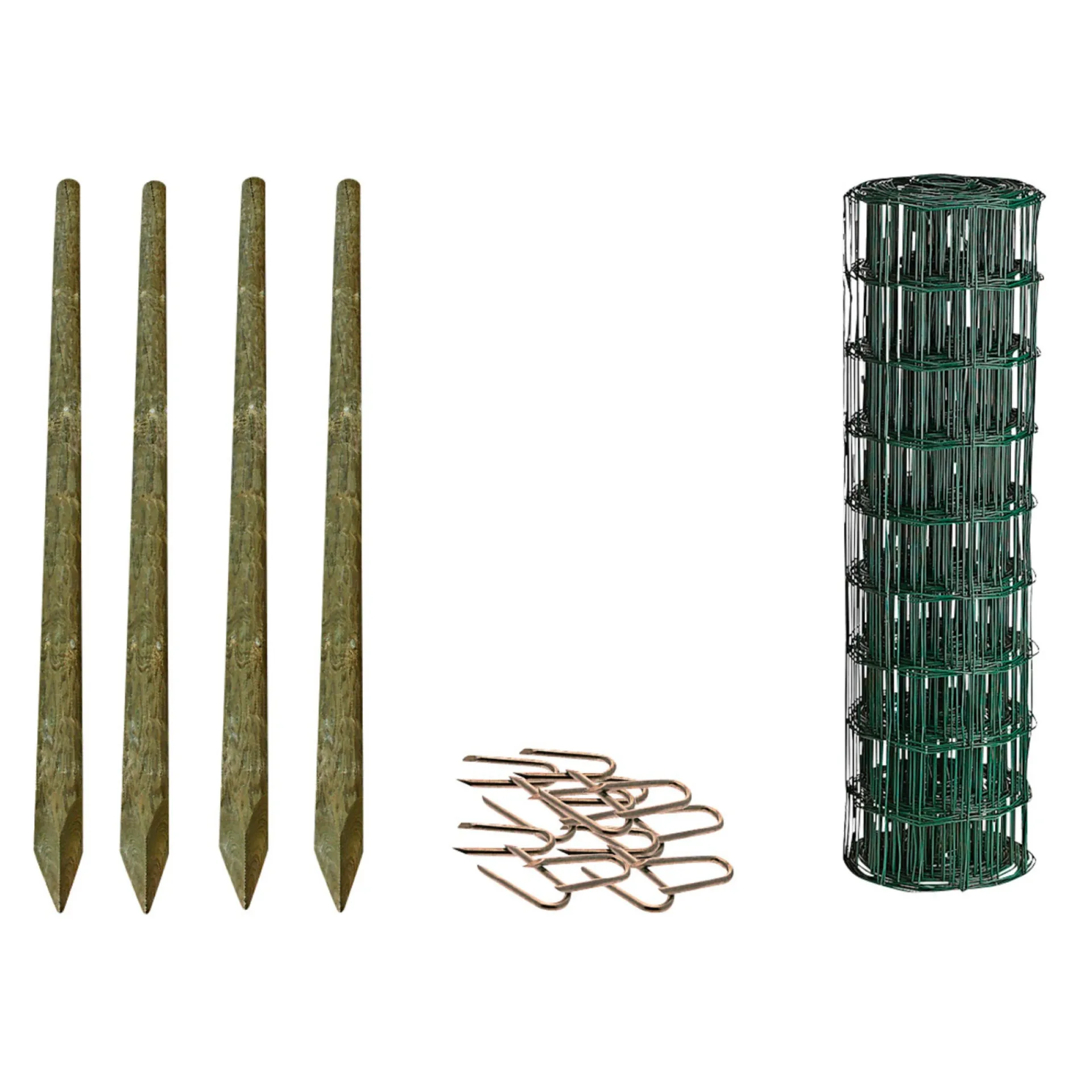 HEGN GRØN PLASTBELAGT 0.80 X 25 M|Hortus Outlet