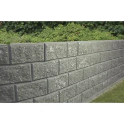 EASYBLOK AFDÆKNING STØTTEMUR 18 X 18 CM GRÅ|IBF