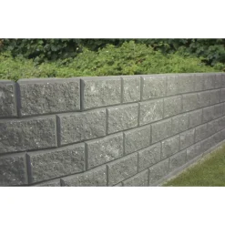EASYBLOK NORMAL STØTTEMUR 18 X 18 CM GRÅ|IBF Hot