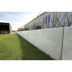 IBF PARKLINE HJ. ELEMENT IND. STØTTEMUR 120 X 80 CM GRÅ