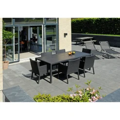 TRENDLINE HAVEFLISE 4 X 60.50 X 60.50 CM GRAFITGRÅ FLAMMET|IBF Outlet