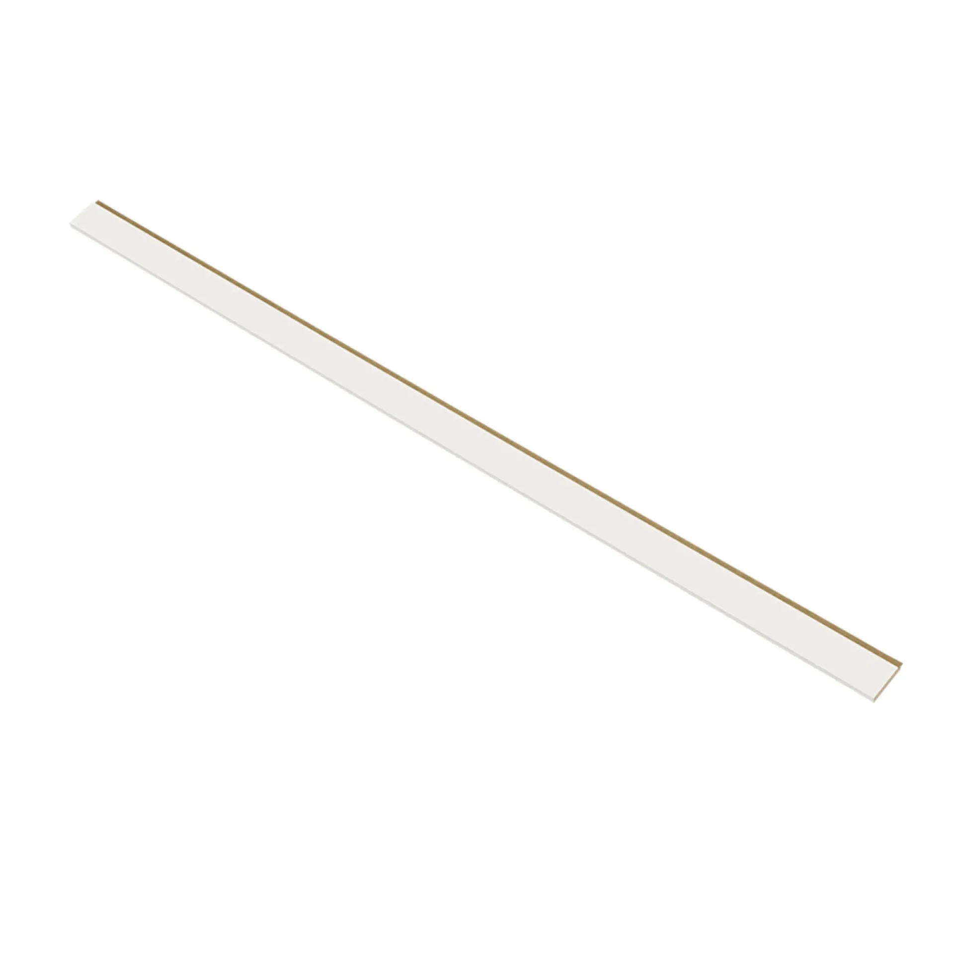 AFSLUTNINGSLISTE HVID 16 X 92 X 2400 MM|I-Wood Outlet