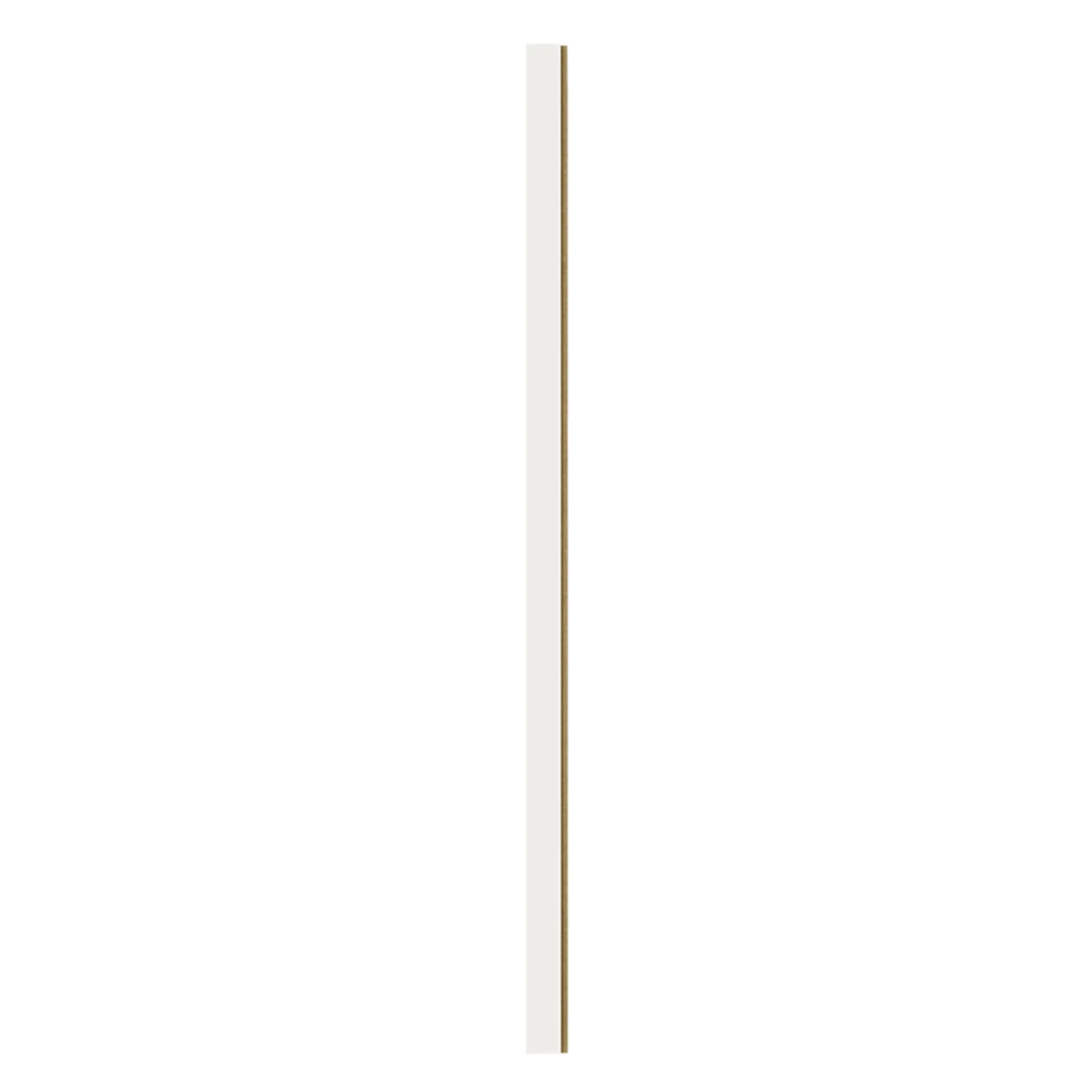 AFSLUTNINGSLISTE HVID 16 X 92 X 2400 MM|I-Wood Outlet
