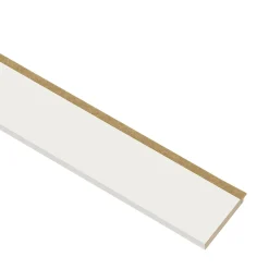 AFSLUTNINGSLISTE HVID 16 X 92 X 2400 MM|I-Wood Outlet