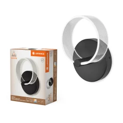 DECOR CIRCLE VÆGLAMPE 8W SORT|LEDVANCE Hot