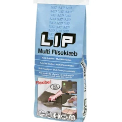 MULTI FLISEKLÆB 5 KG GRÅ|LIP Hot