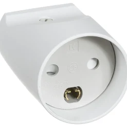 FORLÆNGERLED RUND M/ JORD HVID|LK New