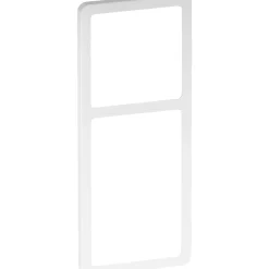 SLIM DESIGN 55 RAMME HVID 2 1/2 MODUL|LK Fuga Clearance