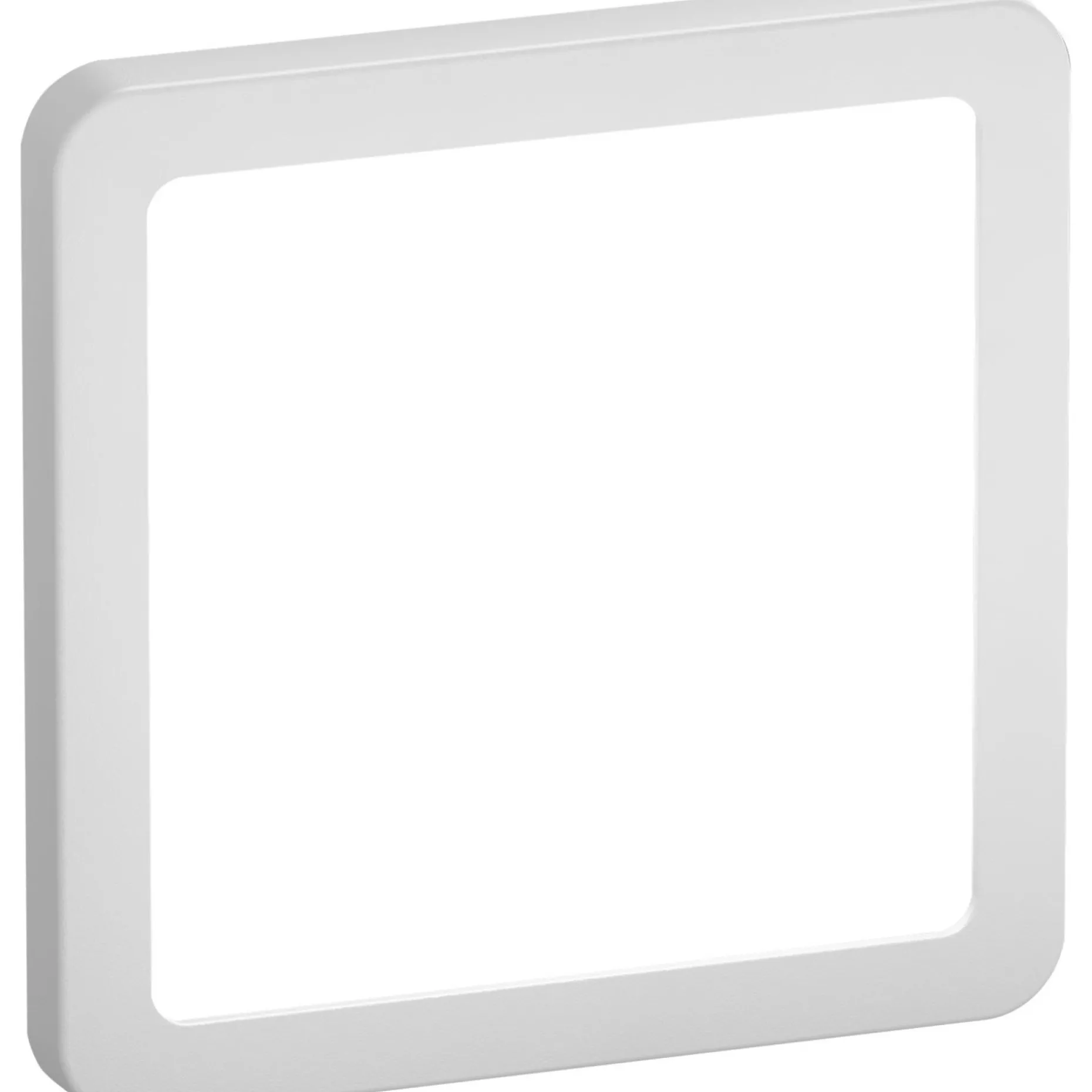 LK FUGA SLIM DESIGN 55 RAMME HVID 1 MODUL