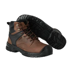 FOOTWEAR ORIGINALS SIKKERHEDSSTØVLE NØDDEBRUN/SORT 45|Mascot Best