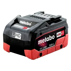 625369000 BATTERI 18 VOLT 8,0 AH 1 STK|Metabo Outlet