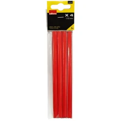 170 MM 4 STK. TØMRERBLYANT RØD|Millarco Outlet