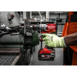 M18 FPD3-402C SLAGBOREMASKINE AKKU MED BATTERI OG LADER|MILWAUKEE Hot