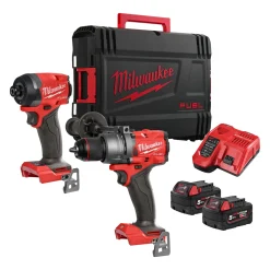 M18 FPP2A3-502X SKRUEMASKINESÆT AKKU MED BATTERI OG LADER|MILWAUKEE Online