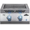 BUILT-IN 700 18" DOBBELT SIZZLEZONE INDBYGNINGSGRILL RUSTFRIT STÅL|Napoleon
