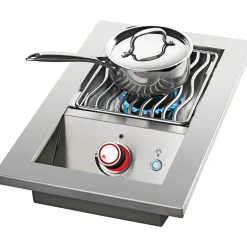 BUILT-IN 700 SERIE 10" SIDEBRÆNDER INDBYGNINGSGRILL SØLV|Napoleon New