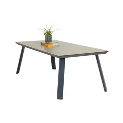 LEROS L220 CM HAVEBORD GRÅ|Outrium