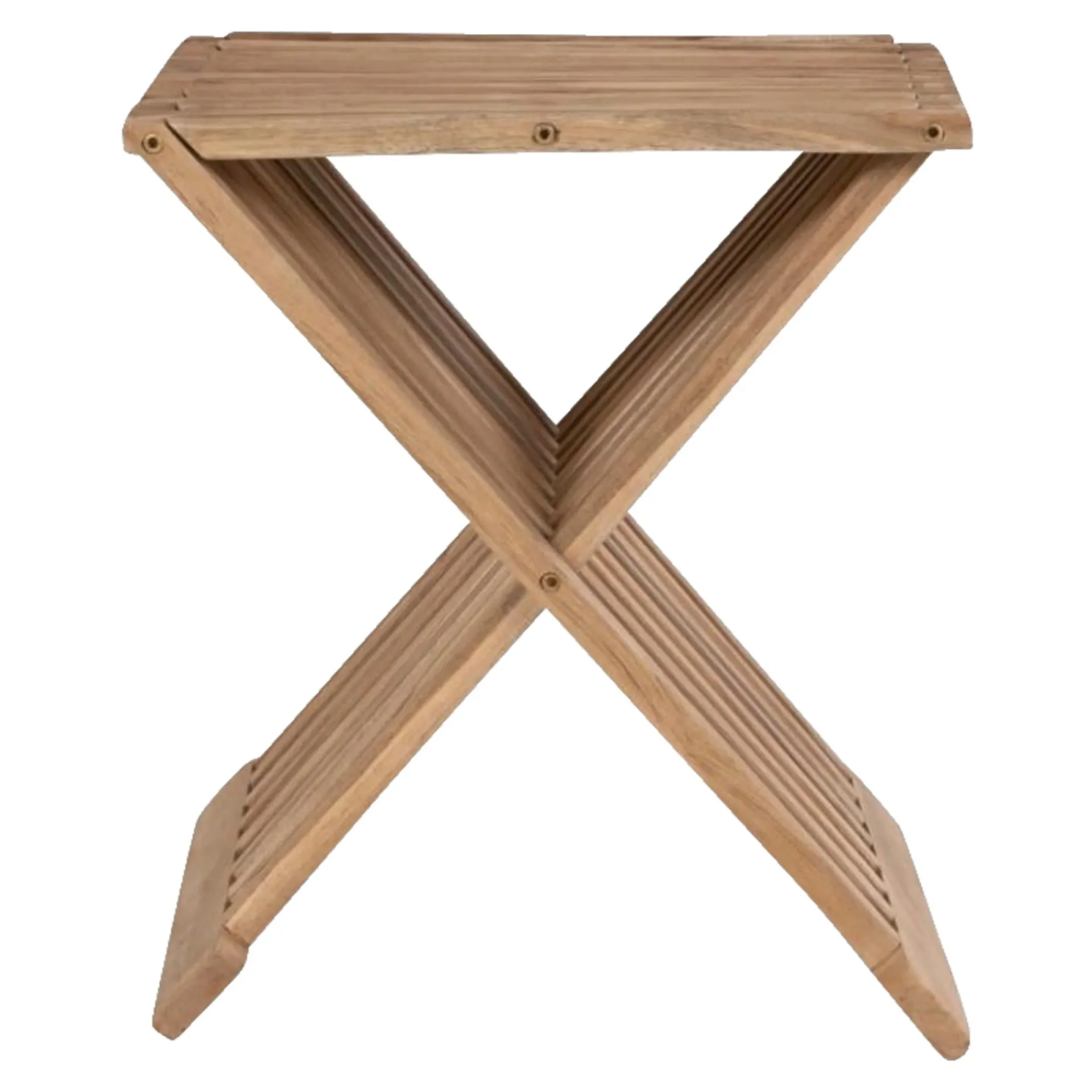 SYROS FOLDEBAR SKAMMEL TEAK|Outrium Clearance