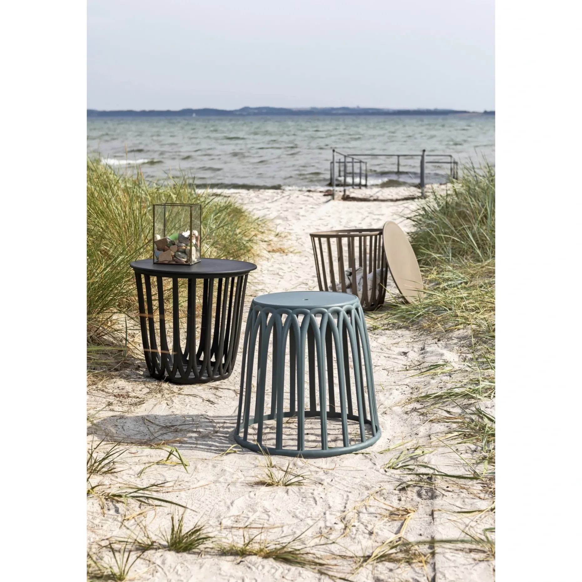 OUTRIUM TILOS BORD/SKAMMEL GRØN