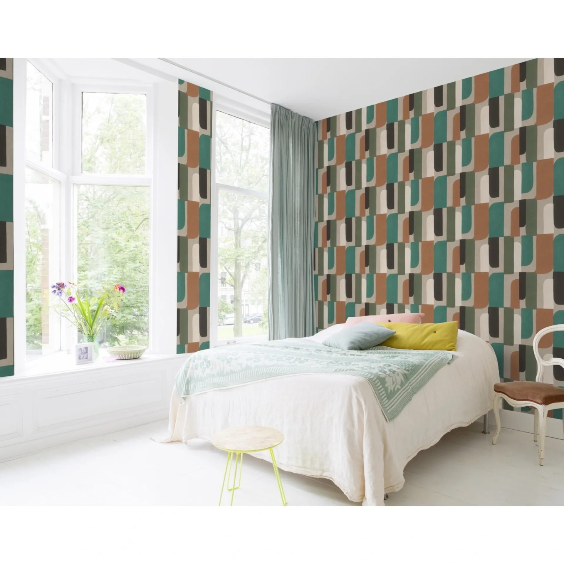 2026 GRAFISK MØNSTER TAPET 0,53X10,05 M|Paraiso Discount