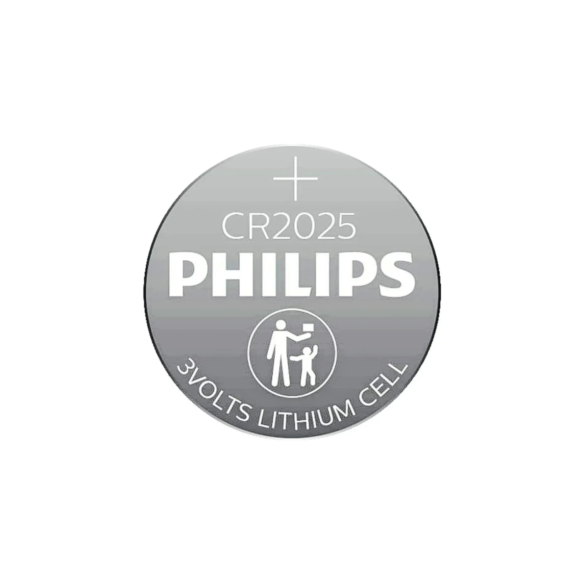 PHILIPS LITIUM CR2025 KNAPCELLE BATTERI 4 STK/PK