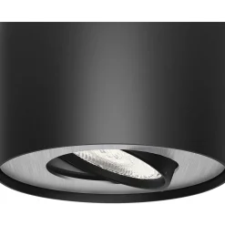 PHASE PÅBYGNINGSSPOT SORT INTEGRERET LED 5W|Philips Hot