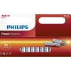 POWER ALKALINE AAA BATTERI 12 STK/PAK|Philips Hot