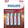 POWER ALKALINE AA BATTERI 12 STK/PAK|Philips Hot