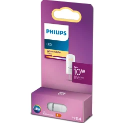 STIFT LED PÆRE STIFT G4 1W|Philips