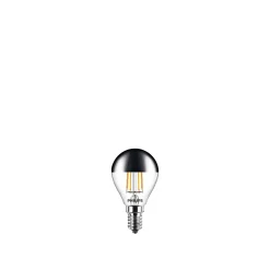 TOPFORSPEJLET LED PÆRE KRONE E14 4W|Philips Best