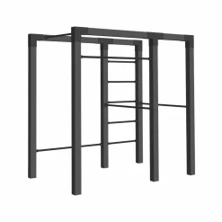 FITNESSSTATIV 220 X 138 X 210 CM SORT|Plus Online