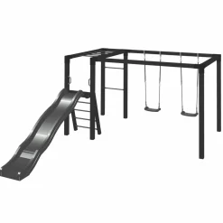 GYNGESTATIV 208 X 198 X 340 CM SORT|Plus Best