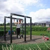 OUTDOOR FITNESSSTATIV 220 X 138 X 210 CM SORT|Plus Hot