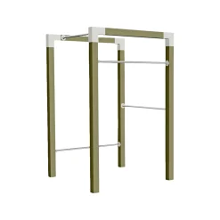 OUTDOOR FITNESSSTATIV 220 X 138 X 138 CM NATUR|Plus Clearance