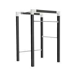 OUTDOOR FITNESSSTATIV 220 X 138 X 138 CM SORT|Plus Online