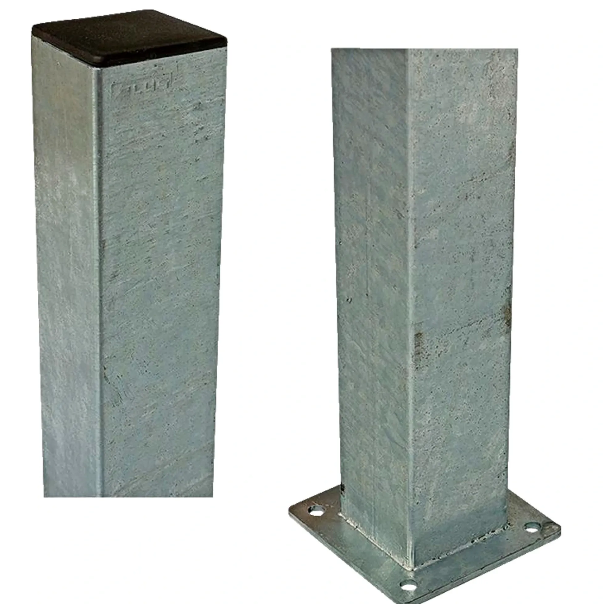 STÅLSTOLPE VARMGALVANISERET VARMGALVANISERET 150 X 8 X 8 CM|Plus