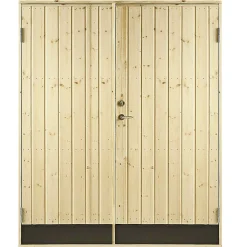 VIBO UDHUSDØRE DOBBELT UDHUSDØR 105 X 1512 X 1878 MM HØJRE|Plus