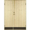 VIBO UDHUSDØRE DOBBELT UDHUSDØR 105 X 1278 X 1878 MM HØJRE|Plus Outlet