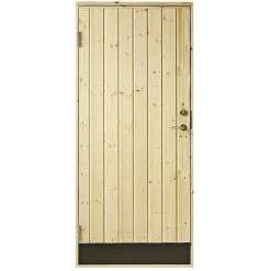 VIBO UDHUSDØRE PANEL UDHUSDØR 105 X 886 X 1978 MM VENSTRE|Plus Online