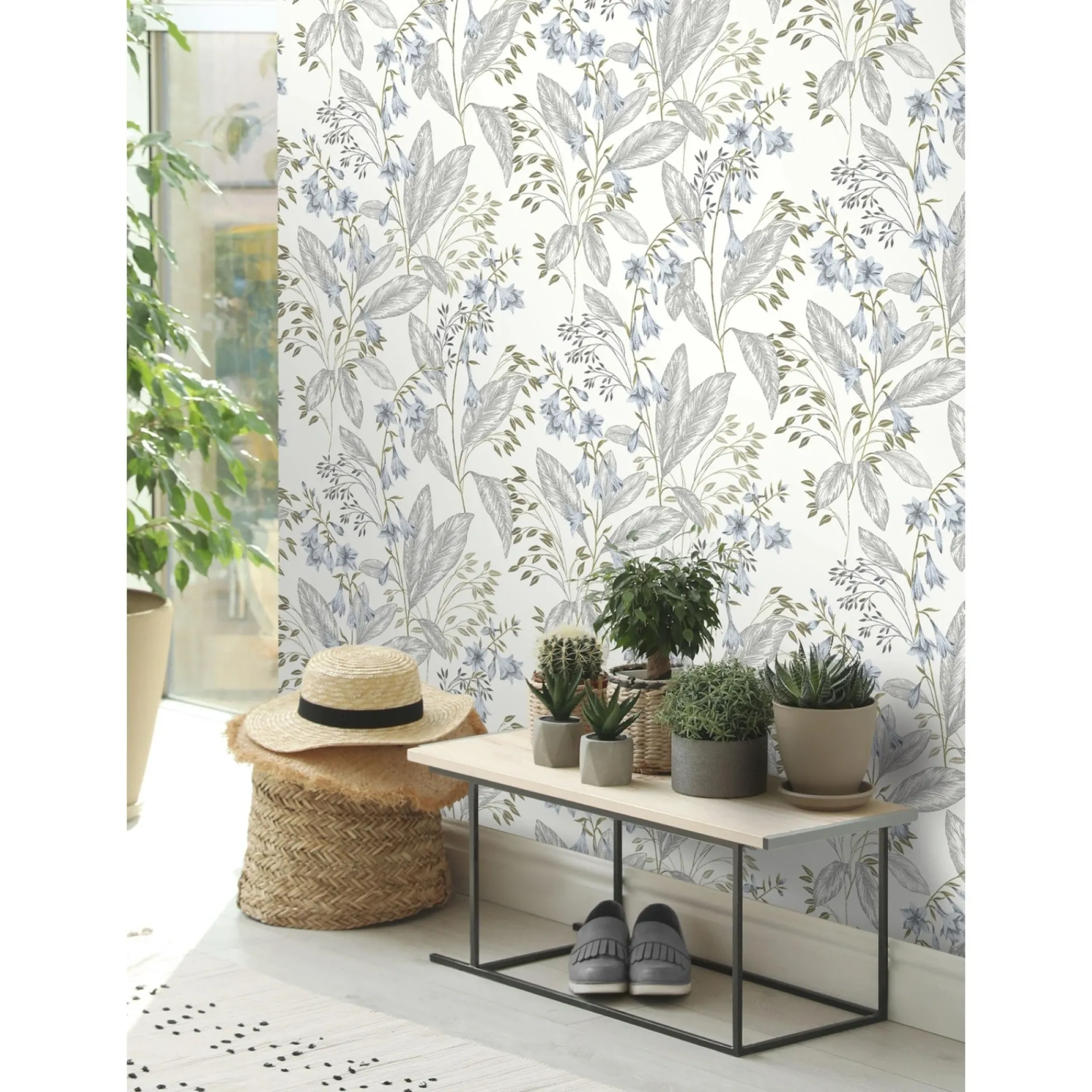 STUDIO 2027 BLOMSTER TAPET 0,53X10 M|Rasch Hot