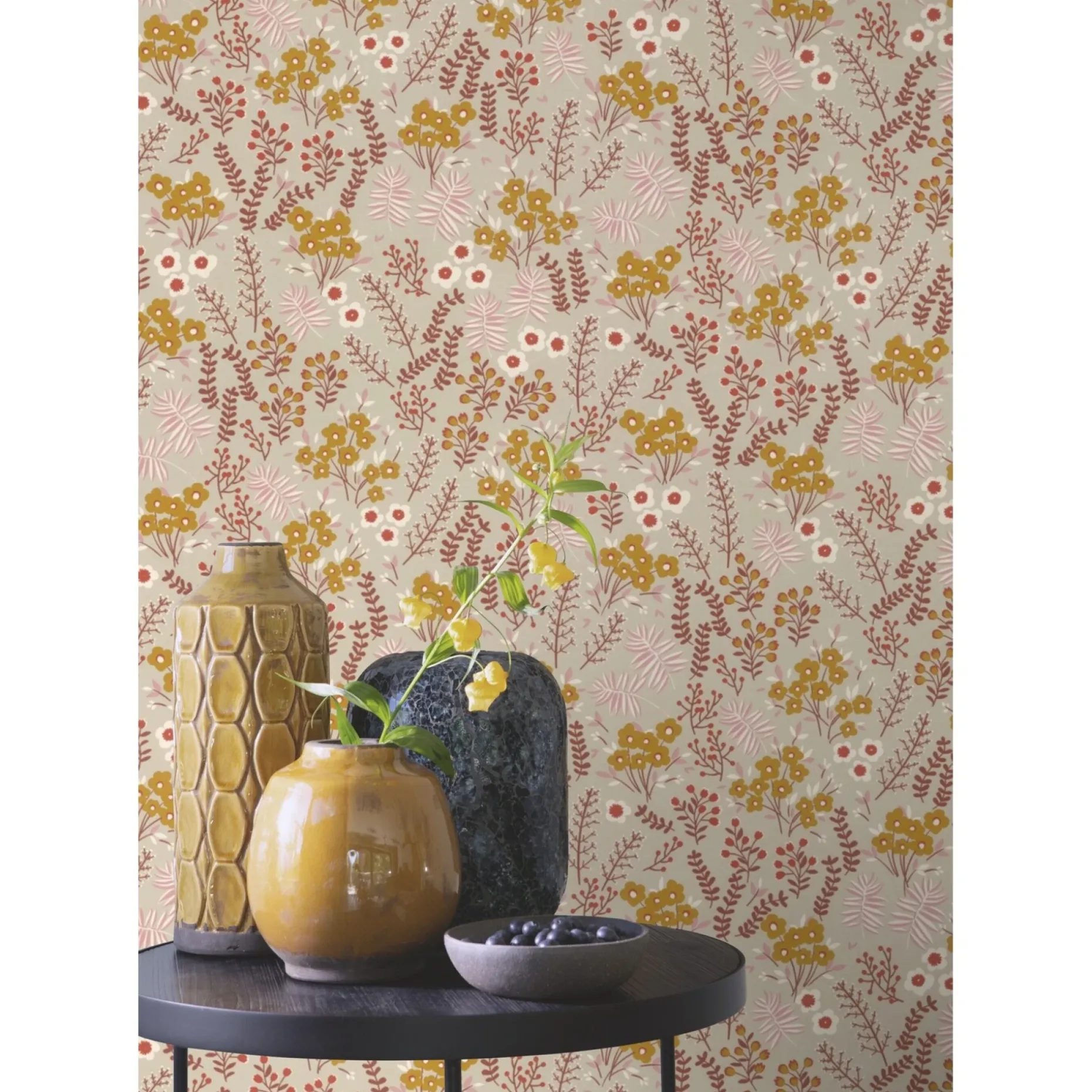 RASCH STUDIO 2027 BLOMSTER TAPET 0,53X10 M