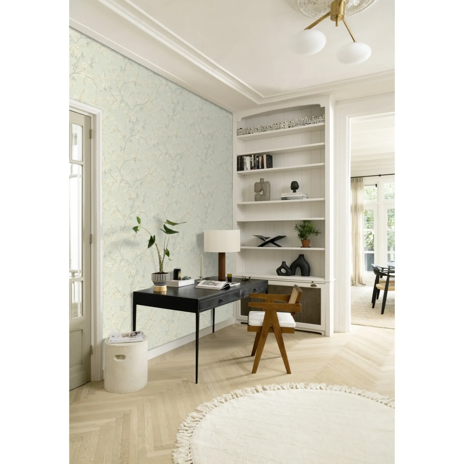 STUDIO 2027 RANKER OG BLOMSTER TAPET 0,53X10 M|Rasch Hot