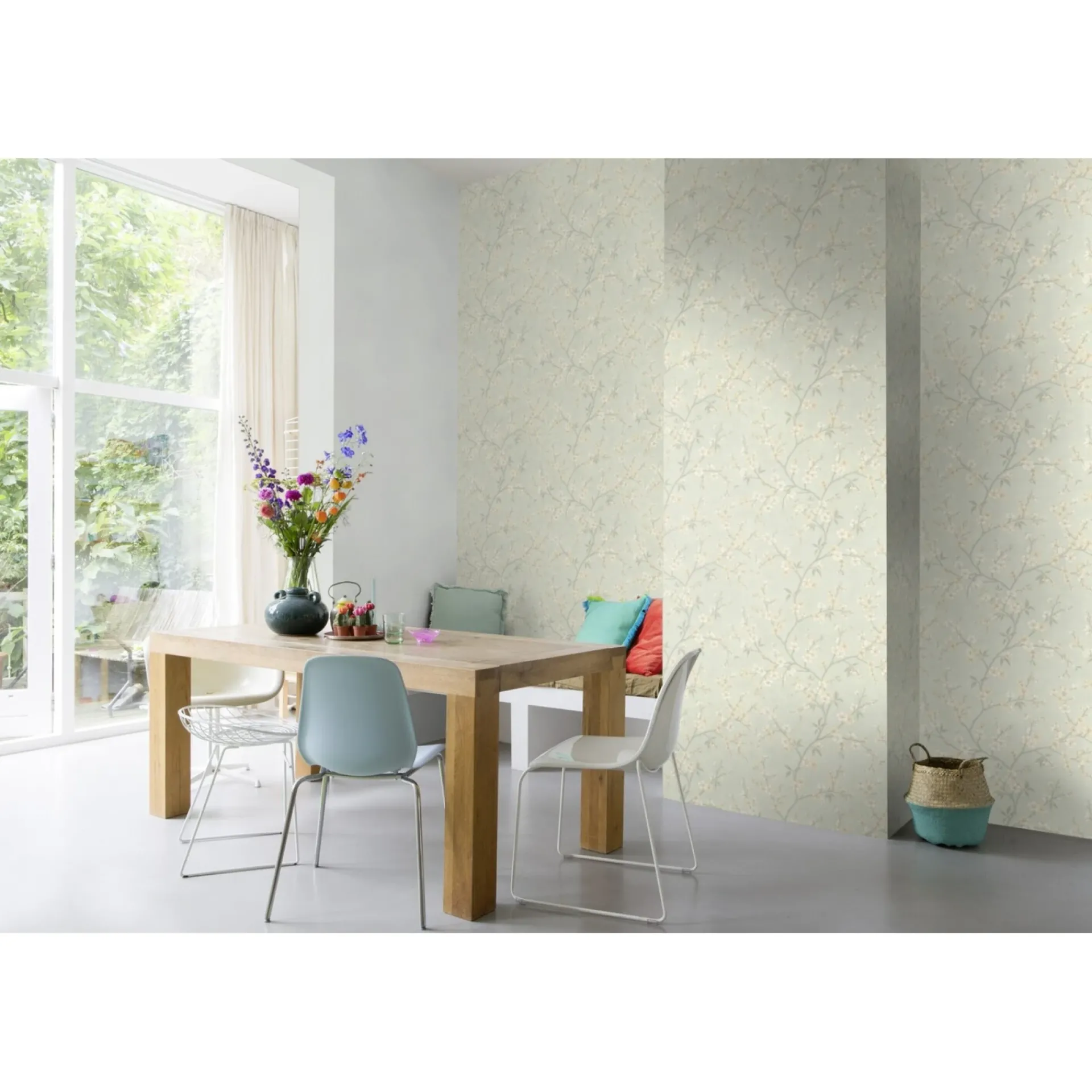 STUDIO 2027 RANKER OG BLOMSTER TAPET 0,53X10 M|Rasch Hot