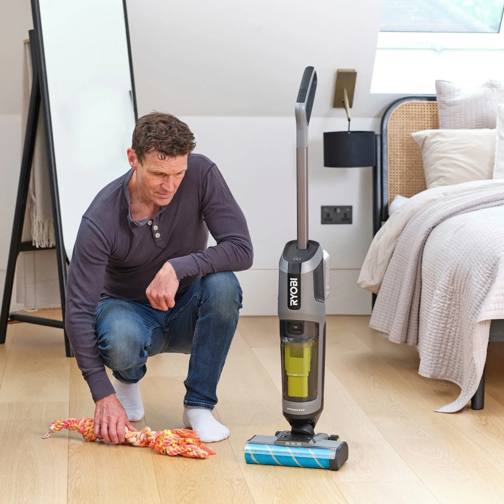 ONE+ RHFC18BL-0 3-I-1 GULVVASKER|Ryobi Discount