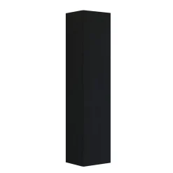 DELTA HØJSKAB HØJREHÆNGSLET SORT EG 40 X 176 CM|Scanbad Best